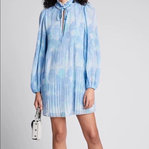 Ganni Dresses & Skirts - GANNI Pleated Georgette Dress